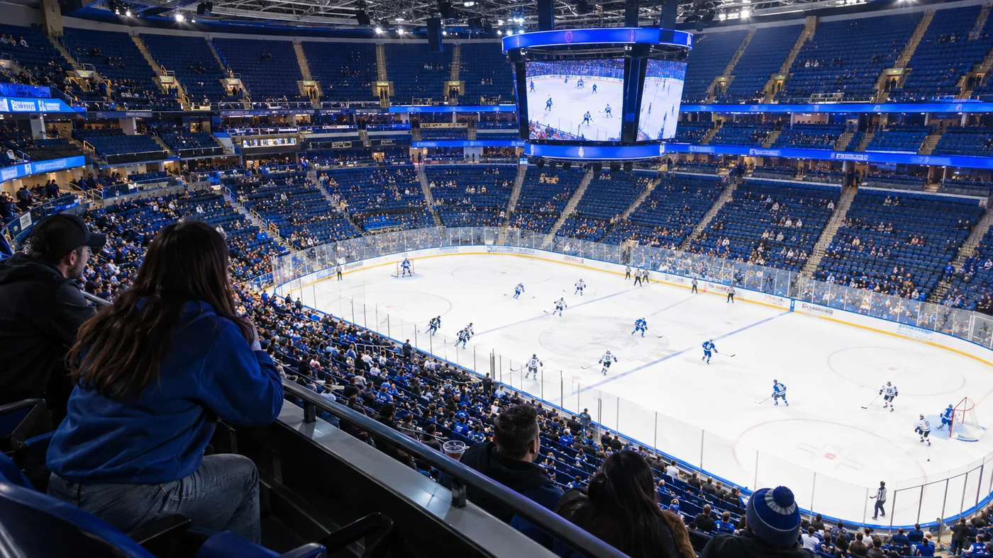 La foule au Centre Bell lors d'un match à domicile des Canadiens de Montréal