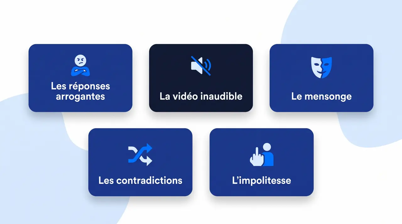 Candidat qui enregistre sa capsule vidéo d'audition à la maison